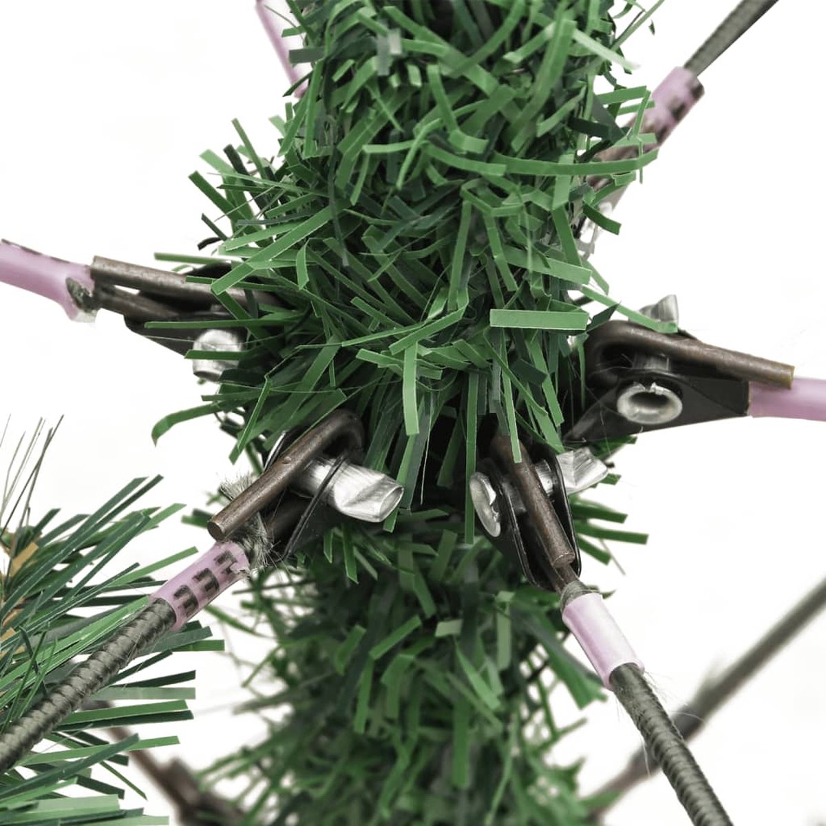 vidaXL Kunstkerstboom Dennenappels en Bessen 240 cm