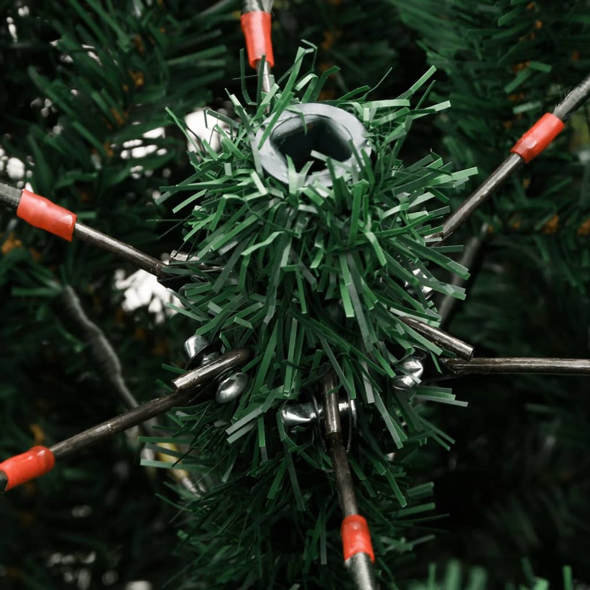 vidaXL Kunstkerstboom Gescharnierd 120 cm