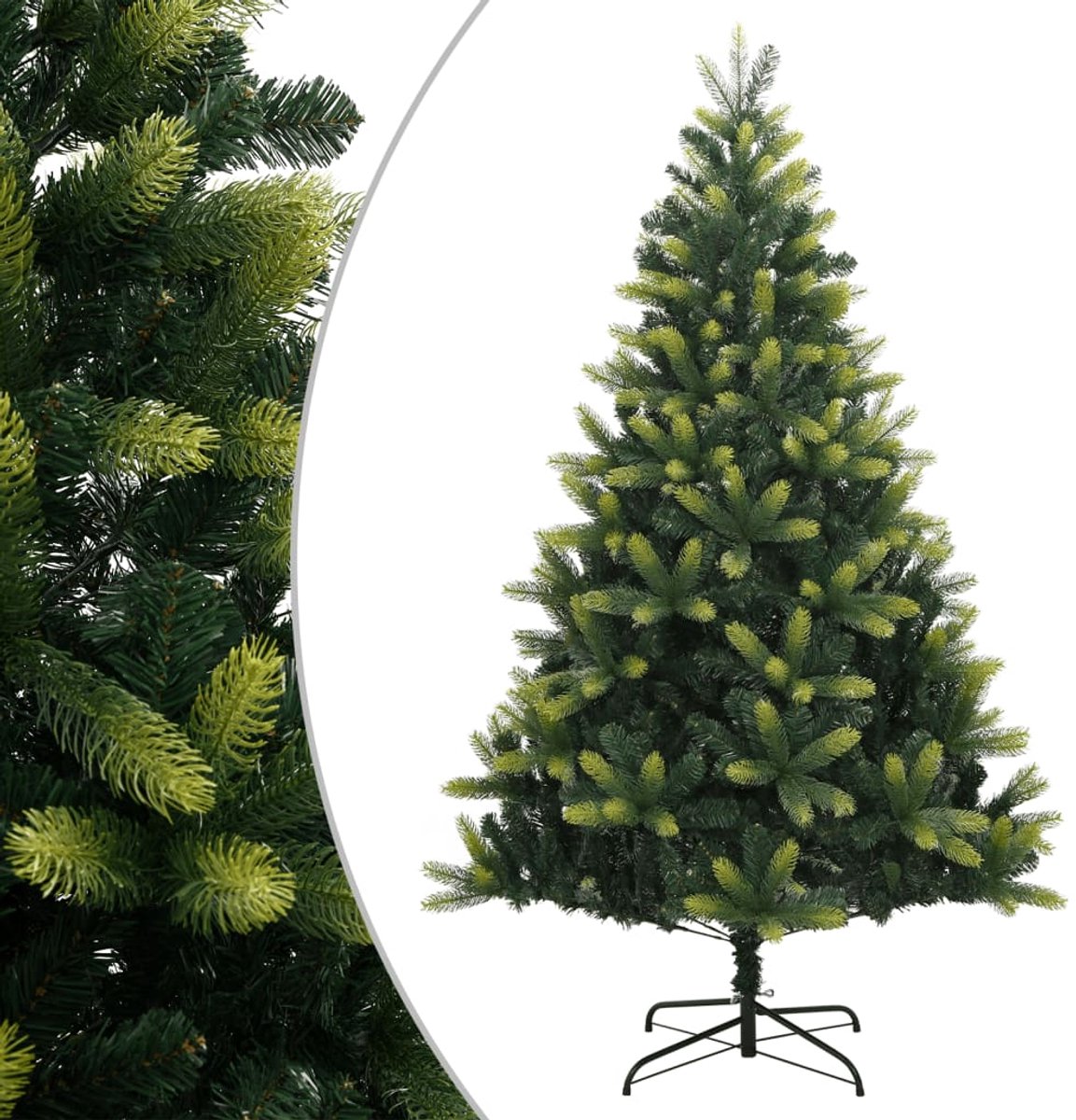 vidaXL Kunstkerstboom Gescharnierd 120 cm