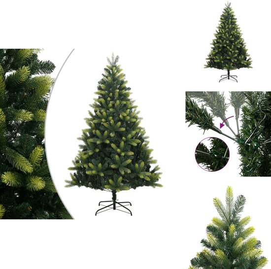 vidaXL Kunstkerstboom Gescharnierd 120 cm