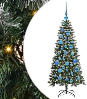vidaXL Kunstkerstboom groen 120 cm