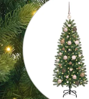 vidaXL kunstkerstboom groen 120 cm PE en PVC