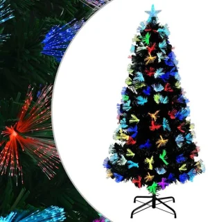 vidaXL Kunstkerstboom groen 120 cm PVC