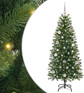vidaXL kunstkerstboom groen 150 cm PE en PVC