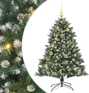vidaXL kunstkerstboom groen 150 cm