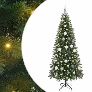 vidaXL kunstkerstboom groen 180 cm PE en PVC