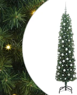 vidaXL kunstkerstboom groen 210 cm