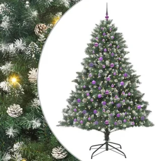 vidaXL Kunstkerstboom groen 210 cm