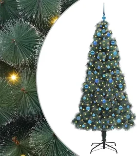 vidaXL Kunstkerstboom groen 210 cm