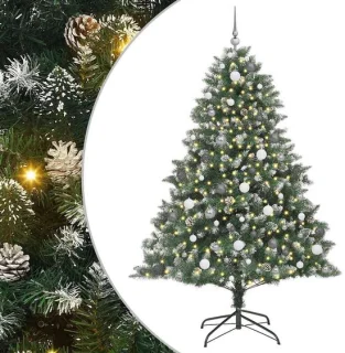 vidaXL kunstkerstboom groen 210 cm