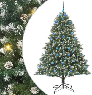 vidaXL kunstkerstboom groen 210 cm