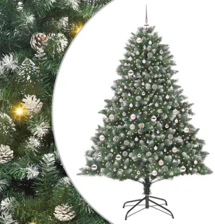 vidaXL kunstkerstboom groen 210 cm
