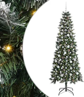 vidaXL Kunstkerstboom groen 210 cm