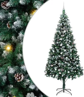 vidaXL Kunstkerstboom groen 240 cm