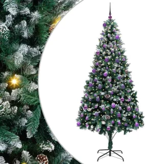 vidaXL Kunstkerstboom groen 240 cm