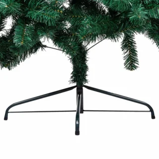 vidaXL Kunstkerstboom half 150 cm