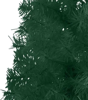 vidaXL Kunstkerstboom half 150 cm groen