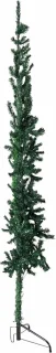vidaXL Kunstkerstboom half 150 cm groen