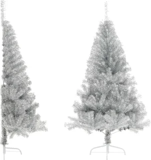 vidaXL Kunstkerstboom half 150 cm