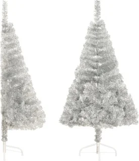 vidaXL Kunstkerstboom half 150 cm