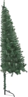 vidaXL Kunstkerstboom hoek 120 cm groen