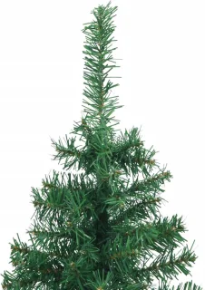vidaXL Kunstkerstboom hoek 120 cm groen