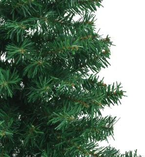 vidaXL Kunstkerstboom hoek 120 cm groen