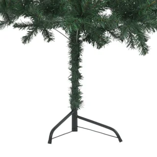 vidaXL Kunstkerstboom Hoek 150 cm