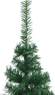 vidaXL Kunstkerstboom hoek 180 cm PVC groen