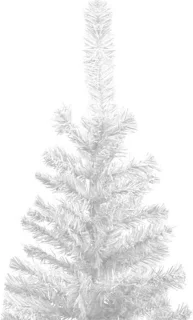 vidaXL Kunstkerstboom L 240 cm wit