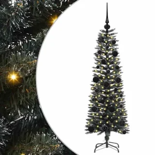 vidaXL Kunstkerstboom met 150 LED groen 120 cm