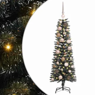vidaXL Kunstkerstboom met 150 LED groen 120 cm