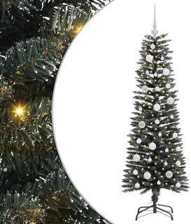 vidaXL kunstkerstboom met 150 led groen 120 cm