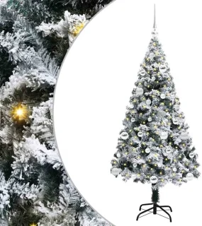 vidaXL kunstkerstboom met 150 LED wit 150 cm