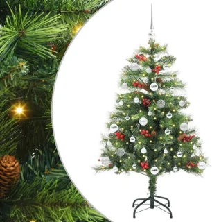 vidaXL kunstkerstboom met 150 LED's groen