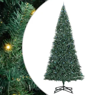 vidaXL kunstkerstboom met ballenset 500 cm