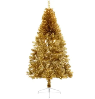 vidaXL kunstkerstboom met kerstbal, 120 cm