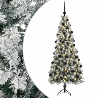 vidaXL kunstkerstboom met kerstbal 180 cm