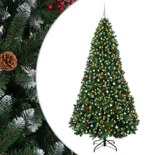 vidaXL kunstkerstboom met kerstbal