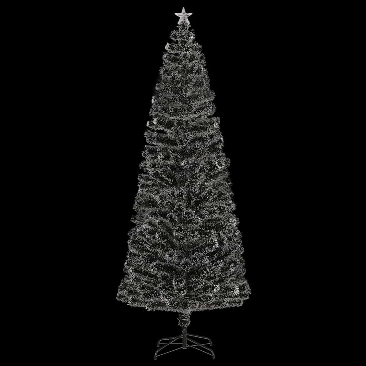 vidaXL Kunstkerstboom met LED 240 cm met standaard