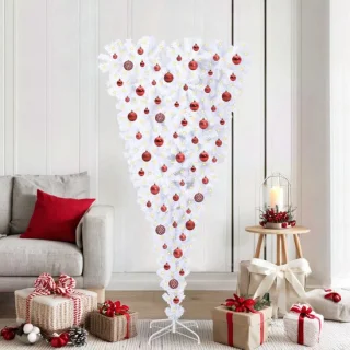 vidaXL kunstkerstboom met ledverlichting 180 cm