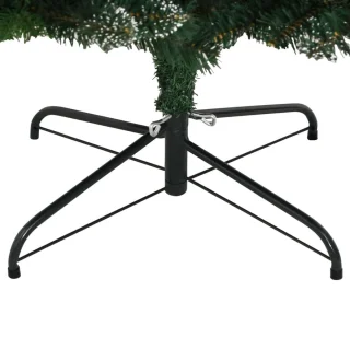vidaXL Kunstkerstboom met rode bessen 150 cm