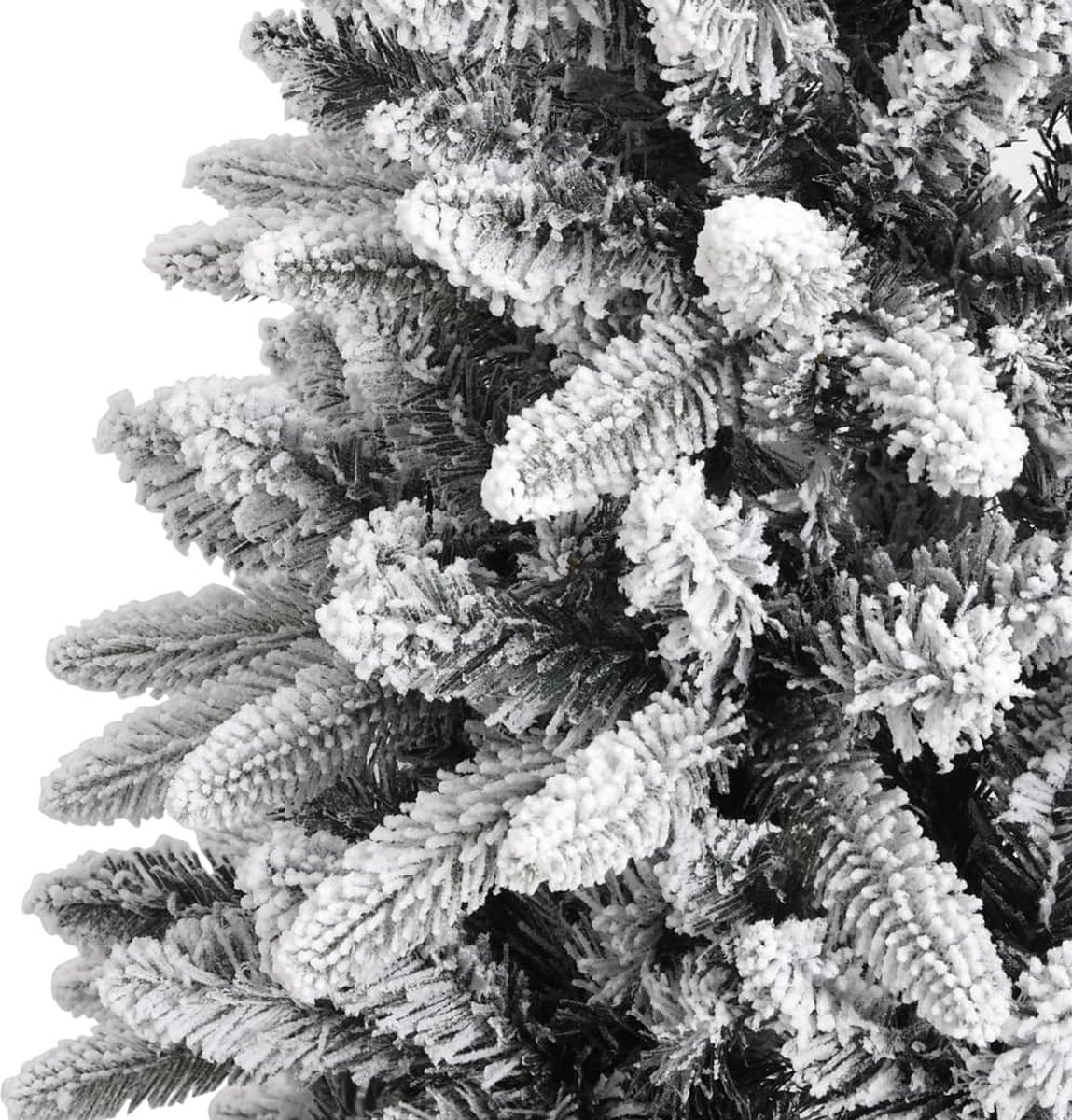 vidaXL Kunstkerstboom met sneeuw 120 cm PVC & PE