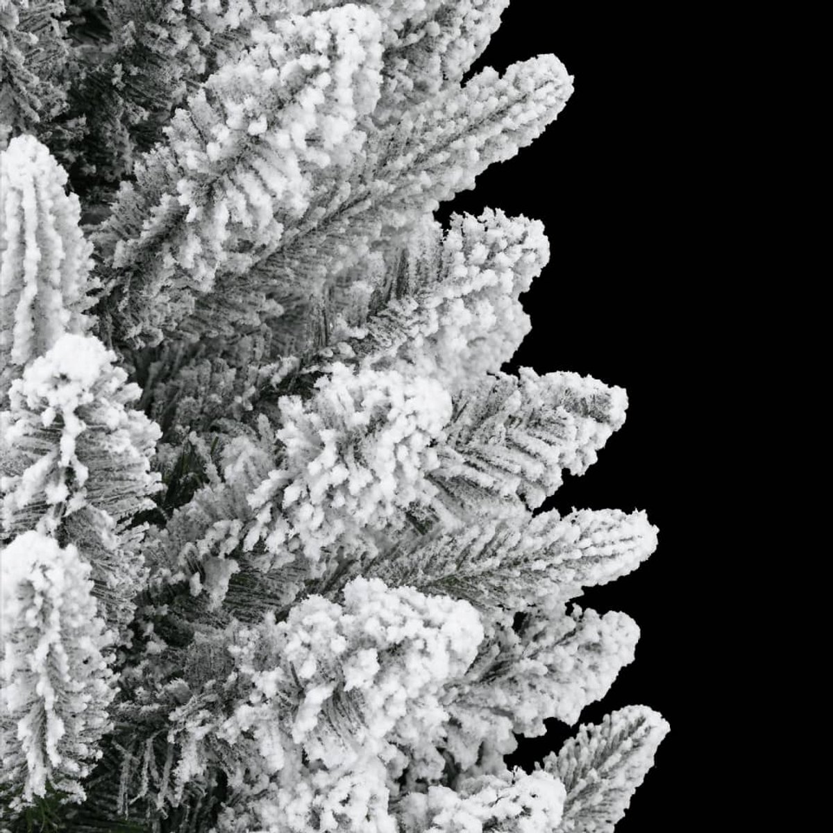 vidaXL Kunstkerstboom met sneeuw 120 cm PVC & PE