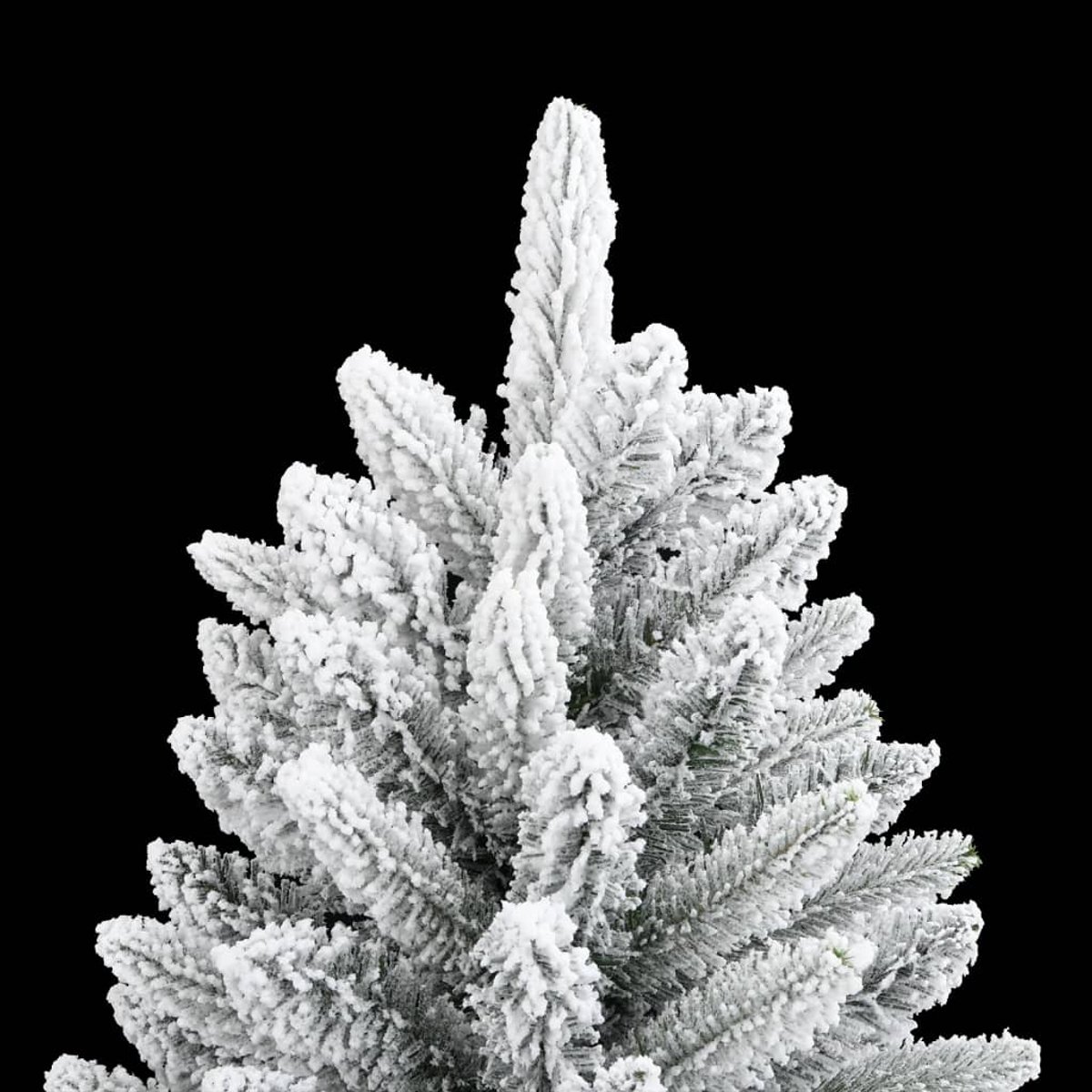 vidaXL Kunstkerstboom met sneeuw 120 cm PVC & PE