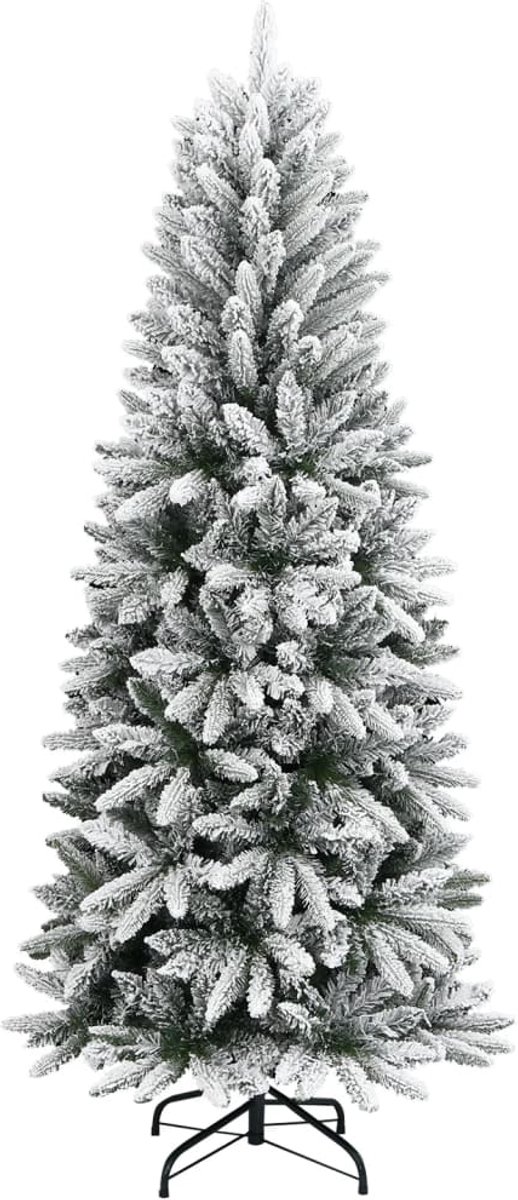 vidaXL Kunstkerstboom met sneeuw 180 cm PVC en PE