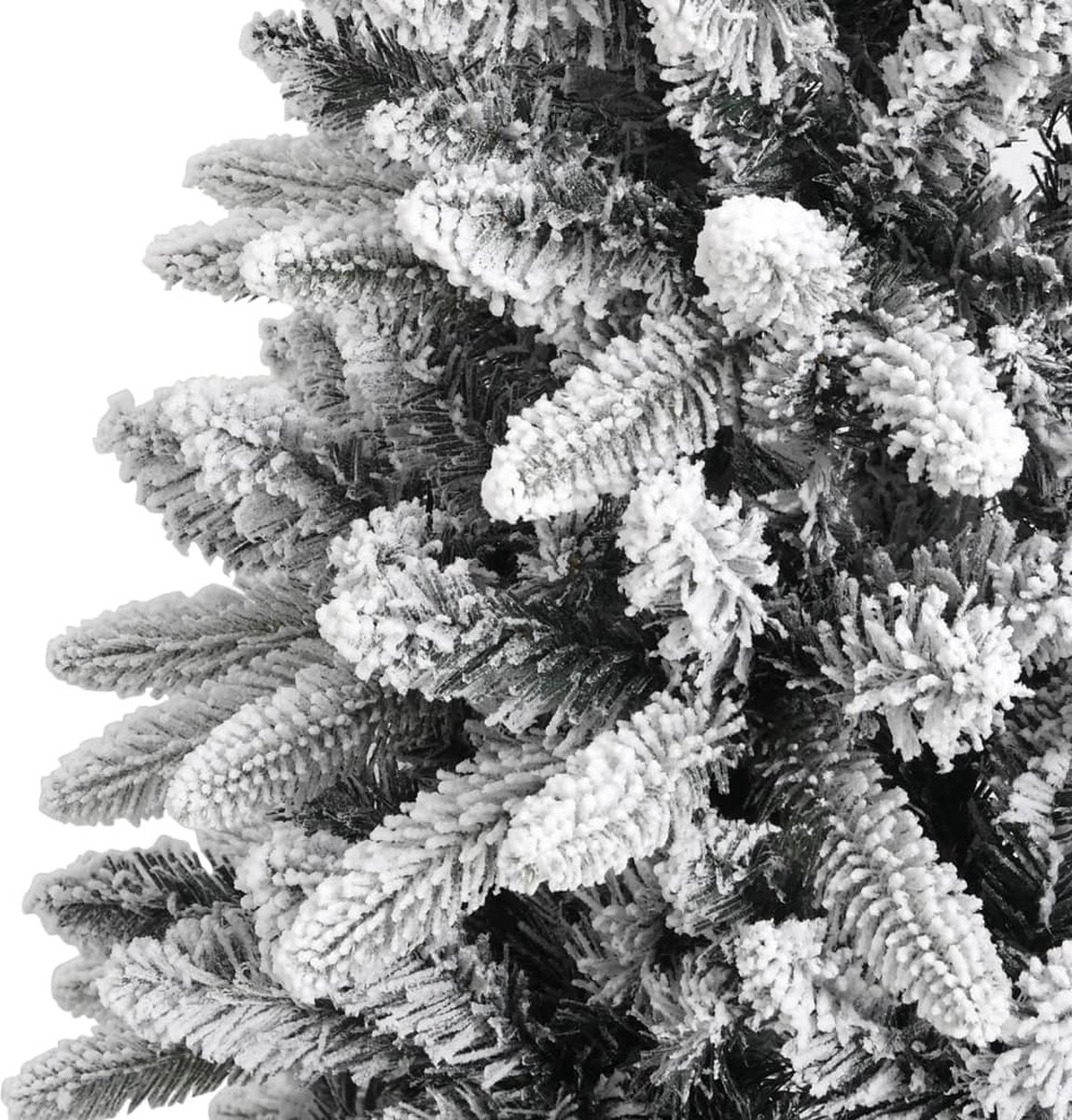 vidaXL Kunstkerstboom met sneeuw 180 cm PVC en PE