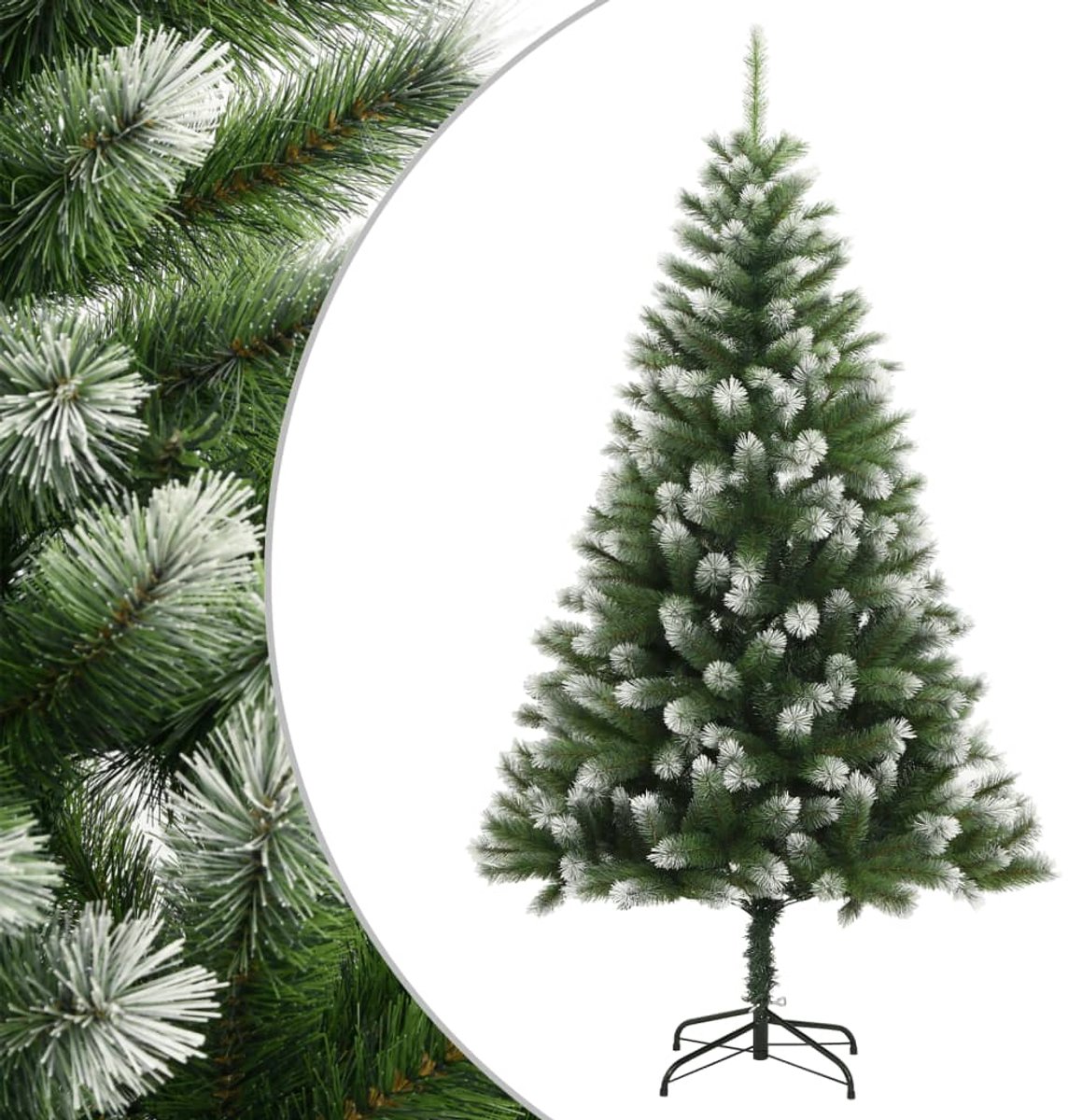 vidaXL Kunstkerstboom met Sneeuw 240 cm