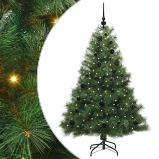 vidaXL kunstkerstboom met standaard - 150 cm