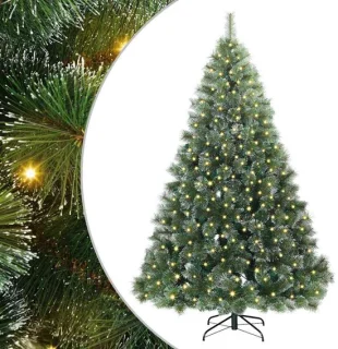 vidaXL kunstkerstboom met standaard 180 cm PE en PVC